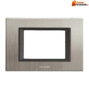 Viko-Panasonic-Thea-Ultima-Metalik-Inox-3M-Cerceve.jpg Viko Panasonic Thea Ultima Metalik Inox 3M Çerçeve